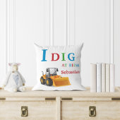 Ik vind modern minimaal kinder kussen