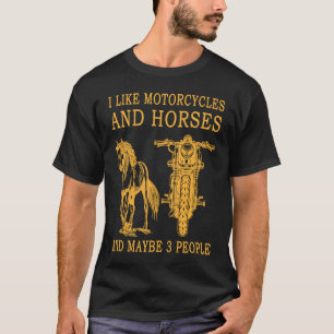 Ik vind motorfietsen en paarden leuk en misschien t-shirt