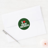 IK VIND NIEUW MEXICO RONDE STICKER (Envelop)