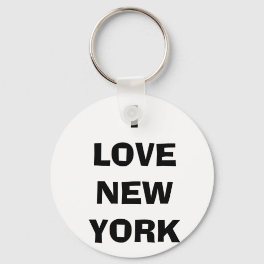 IK VIND NIEUW YORK SLEUTELHANGER (Voorkant)