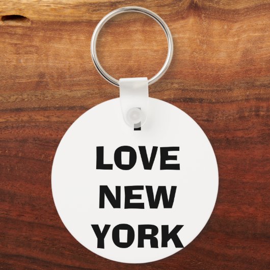IK VIND NIEUW YORK SLEUTELHANGER (Voorkant)