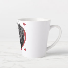 Ik vind paarden leuk latte mok