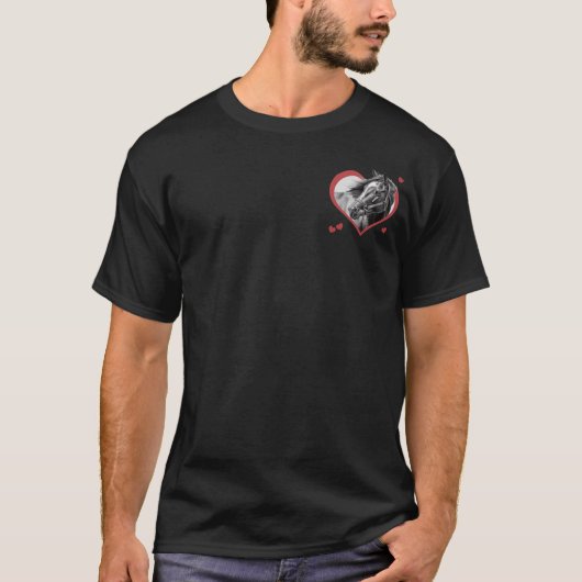 Ik vind paarden leuk t-shirt (Voorkant)