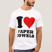 IK VIND PAPIERTOWELS VEEL T-SHIRT (Voorkant)