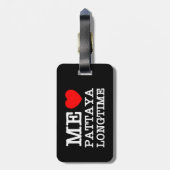 IK VIND PATTAYA LANGTIME BAGAGELABEL (Achterkant verticaal)