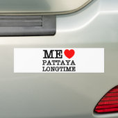 IK VIND PATTAYA LANGTIME BUMPERSTICKER (Op auto)