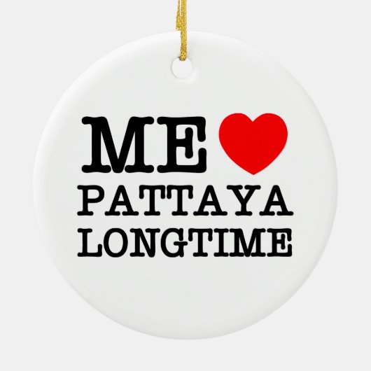 IK VIND PATTAYA LANGTIME KERAMISCH ORNAMENT (Achterkant)