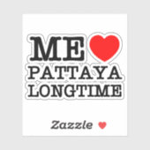 IK VIND PATTAYA LANGTIME STICKER (Vel)