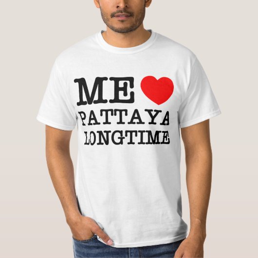 IK VIND PATTAYA LANGTIME T-SHIRT (Voorkant)