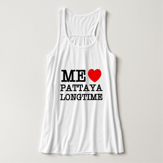 IK VIND PATTAYA LANGTIME TANKTOP (Design voorkant)