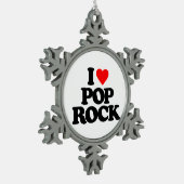 IK VIND POP ROCK TIN SNEEUWVLOK ORNAMENT (Links)