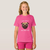 Ik vind Pugs gewoon echt leuk T-shirt (Voorkant volledig)