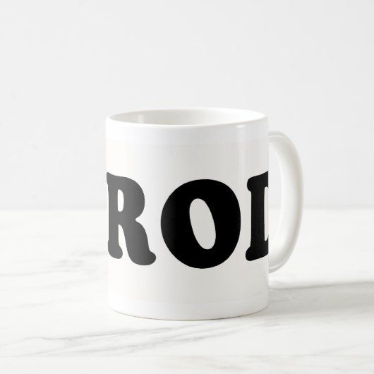 IK VIND ROD KOFFIEMOK (Voorkant rechts)