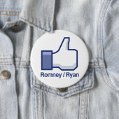 IK VIND ROMNEY RYAN.png Ronde Button 4,0 Cm (In situ)