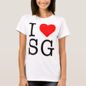 IK VIND SG I HART SG SINGAPORE T-SHIRT (Voorkant)