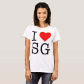 IK VIND SG I HART SG SINGAPORE T-SHIRT (Voorkant volledig)