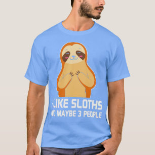 IK VIND SLOTHS MISSCHIEN 3 MENSEN, Slotprijsopgave T-shirt
