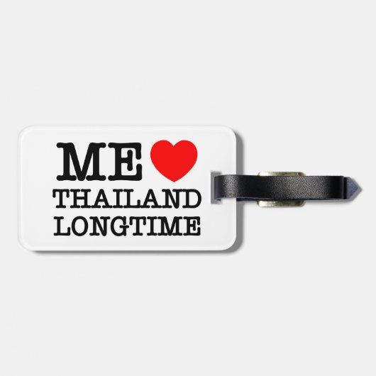 IK VIND THAILAND LANGTIME BAGAGELABEL (Achterkant horizontaal)