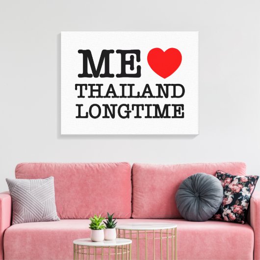 IK VIND THAILAND LANGTIME CANVAS AFDRUK (Insitu (Woonkamer))