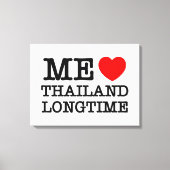 IK VIND THAILAND LANGTIME CANVAS AFDRUK (Voorkant)