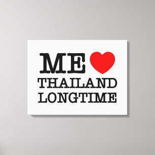 IK VIND THAILAND LANGTIME CANVAS AFDRUK