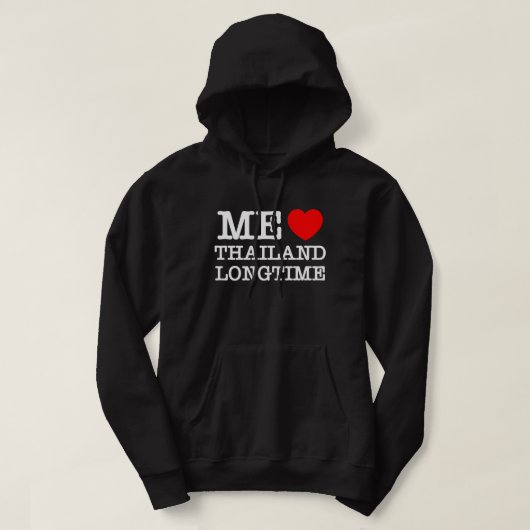 IK VIND THAILAND LANGTIME HOODIE (Design voorkant)