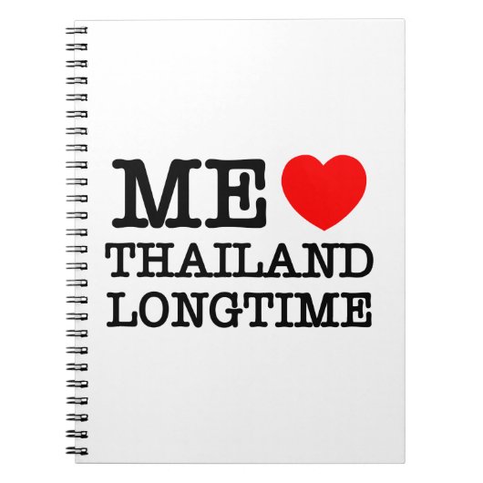 IK VIND THAILAND LANGTIME NOTITIEBOEK (Voorkant)