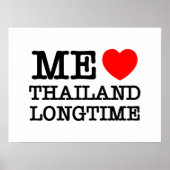 IK VIND THAILAND LANGTIME POSTER (Voorkant)