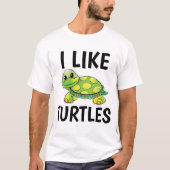 IK VIND TURTLES T-shirts (Voorkant)