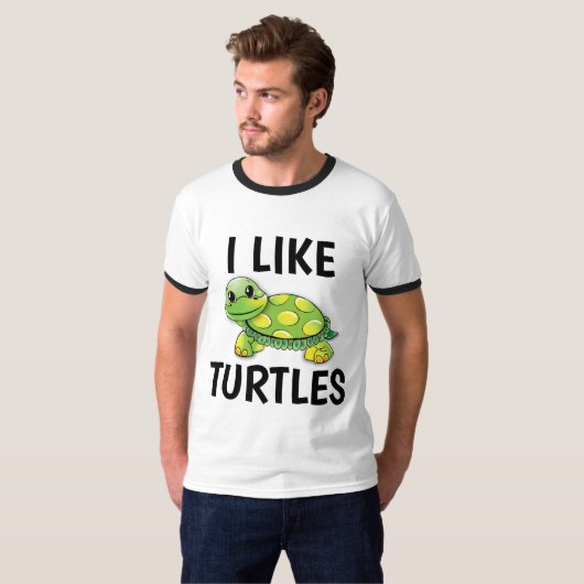IK VIND TURTLES T-shirts (Voorkant volledig)