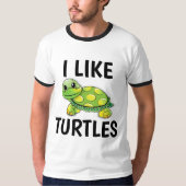 IK VIND TURTLES T-shirts (Voorkant)