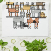 IK VIND VANGST THEEDOEK (Gevouwen)