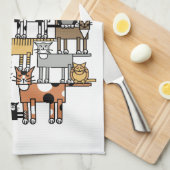 IK VIND VANGST THEEDOEK (Quarter Fold)