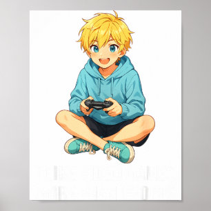 Ik vind videogames leuker dan mensen Funny Gamer A Poster
