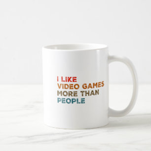 Ik vind videogames leuker dan mensen Funny Gamer G Koffiemok