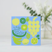 IK VIND VRUCHTENVLOERENKaart Bedankkaart (Staand voorkant)