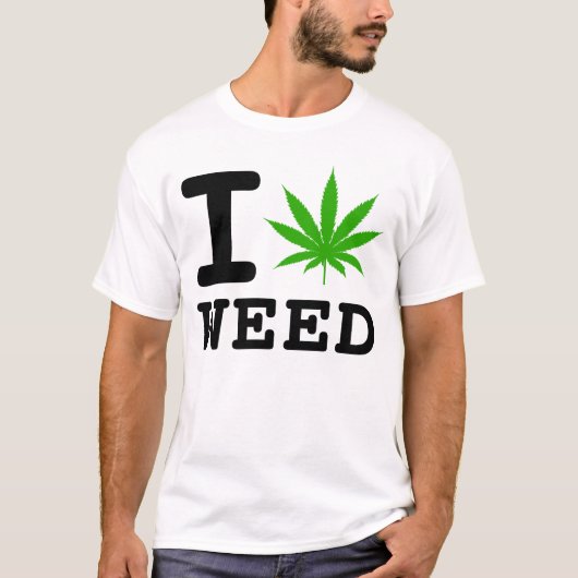 IK VIND WEED T-SHIRT (Voorkant)