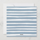 Ik vind Wheelie leuk | Blue Monster Truck Kinder Feestdagenkaart (Achterkant)