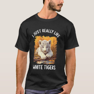 Ik vind Witte Tijgers Witte Tijger echt leuk T-shirt