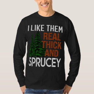 Ik vind ze echt dik en heerlijk grappig kerstfeest t-shirt