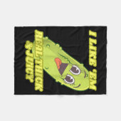 Ik vind ze echt dik en sappig grappige Ckle Fleece Deken (Voorkant (Horizontaal))