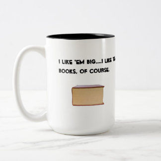 Ik vind ze groot tweekleurige koffiemok