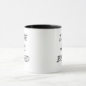 Ik vind zijn baard grappig mok (Midden)