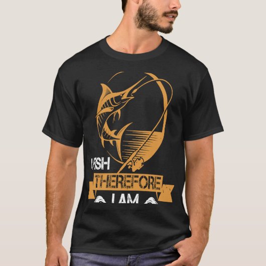Ik Vis Dus Ik Ben T-shirt (Voorkant)