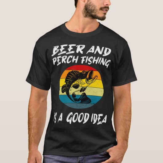 Ik vis omdat de stem in mijn hoofd me dat opdraagt t-shirt (Voorkant)