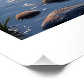 Ik vis... Omdat God zei dat ik het kan – kamperen Perfect Poster (Hoek)