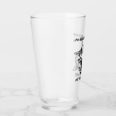 Ik vis omdat volwassen zijn moeilijk is... - Vist  Glas (Rechts)