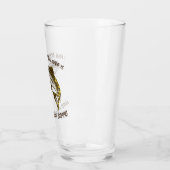 Ik vis omdat volwassen zijn moeilijk is... - Vist  Glas (Links)