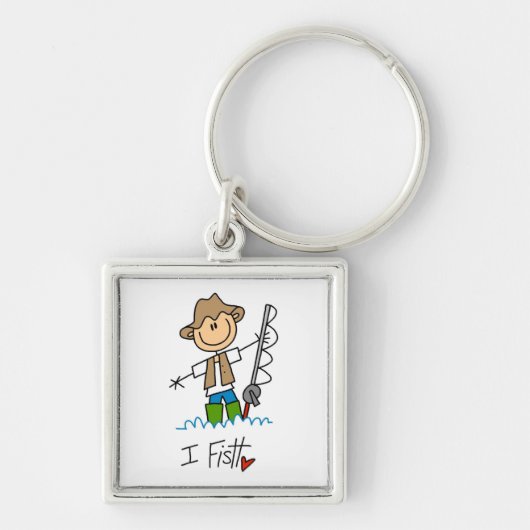 Ik Vis Sleutelhanger (Voorkant)
