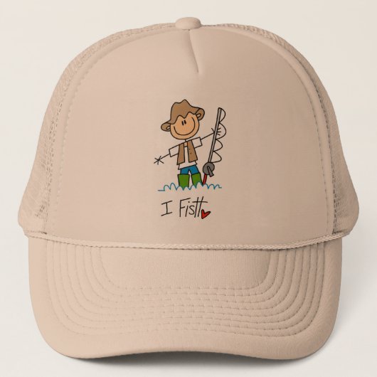 Ik Vis Trucker Pet (Voorkant)
